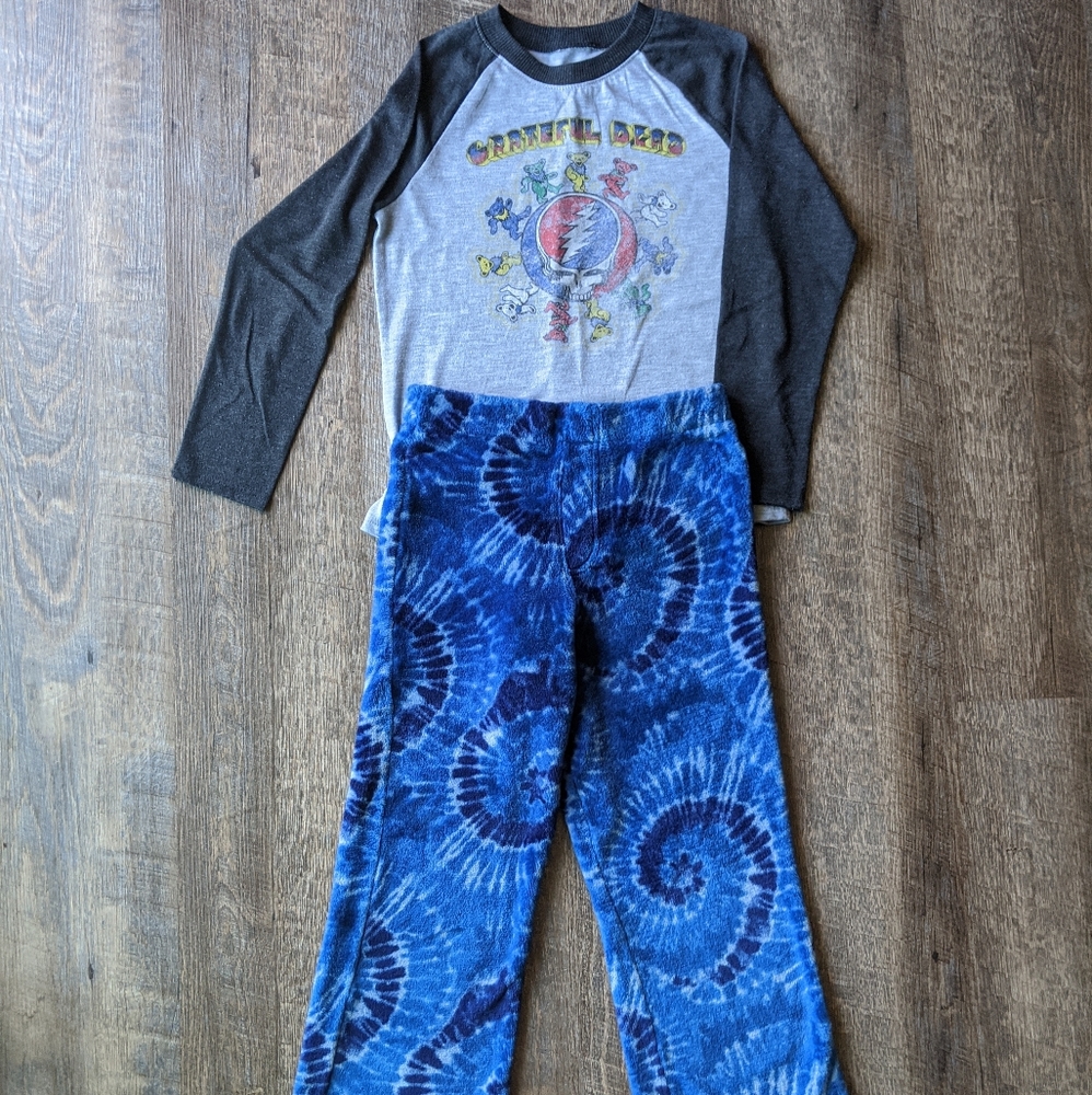 Girls Grateful Dead Pajama Set